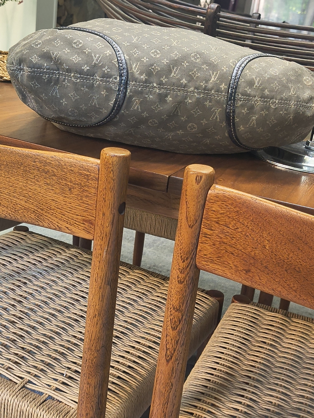 Louis Vuitton Denim Monogram Canvas Shoulder Bag - Picture 13 of 13